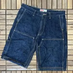 XLARGE デニム ショーツ ペインターパンツ ハーフパンツ ダブルニー