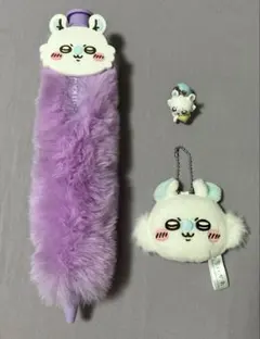 ちいかわ モモンガ ボールペン ミラー キーホルダー3点セット
