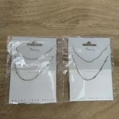ネックレス 2点セット