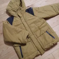 ブランシェス☆ダウンコート 中綿ジャケット あったかブルゾン140