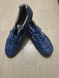 Mizuno 青 サッカーシューズ