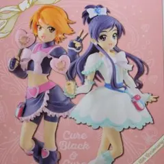 ふたりはプリキュア　キュアホワイト　キュアブラック　フィギュア