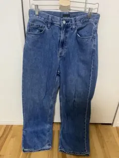 UNIQLO ユニクロ ワイドストレートジーンズ BLUE 28