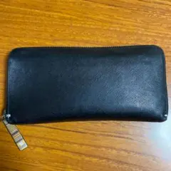 【美品】ポールスミス 黒　ラウンド長財布　送料無料