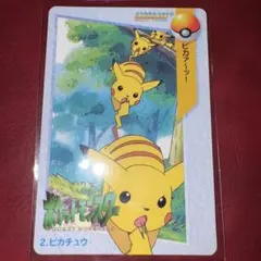ポケモン　アニメコレクション　ピカチュウ　ピカチュウの森　プロマイド　anime