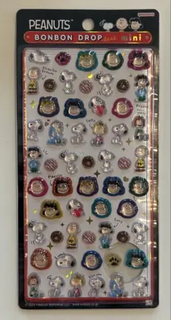 ボンボンドロップシール mini スヌーピー