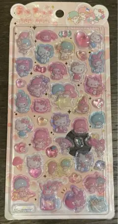 【正規品】うるちゅるポップシール　キティちゃん　キキララ　マイメロディ