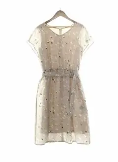 ★美品 COUP DE CHANCE 膝丈 ワンピース