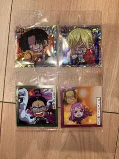 ワンピース大海賊シールウエハースLOG.11 4枚セット