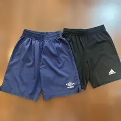umbro & adidas ハーフパンツ　140サイズ