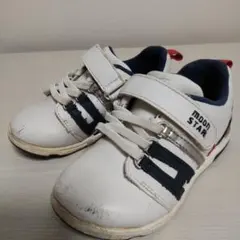 スニーカー 白 17.0cm ムーンスター moonstar スーパースター