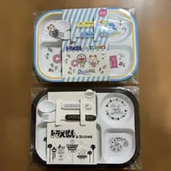 ドラえもん in 3COINS　メラミンプレートとカトラリーのセット（２種類）