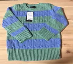 【新品】　ラルフローレン　ケーブル編みニット