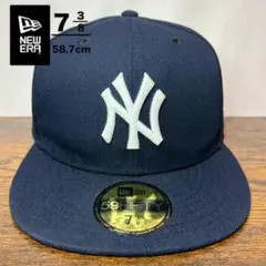 G9 NEW ERA 59FIFTY NY ヤンキース 7 3/8 MLB 美品