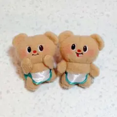 バターベア くるくるポージングマスコット 2種セットのサムネイル
