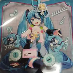 初音ミク クリアポスター アクリルスタンド キーホルダー(1月5日まで600円)