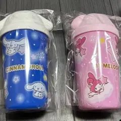 サンリオキャラクター大賞 当りくじ タンブラー マイメロディ シナモロール 2点