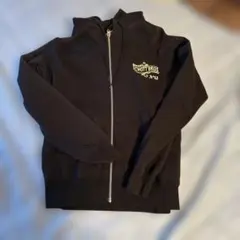 SCHOTT ブラック パーカー M