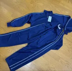 ネイビージャージ上下セット