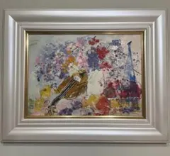 藤田嗣治、【 ラ・フォンテーヌ頌】、希少な限定額装用画集画、新品