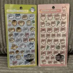 正規品　ちいかわ ボンボンドロップシール 古本屋カニちゃん　みんなニコニコ