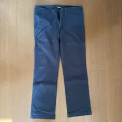 BACK NUMBER. ネイビー チノパン Lのサムネイル