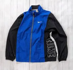 ナイキ/90S/ヴィンテージ/ジップアップナイロンブルゾン/刺繍スウォッシュロゴ