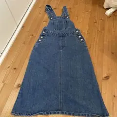 デニムジャンバースカート 150サイズ