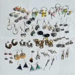 ハンドメイドアクセサリー まとめ売り 大量 ピアス パーツ