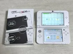 上画面IPS New Nintendo 3DSLL パールホワイト 本体