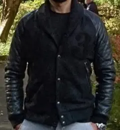 1piu1uguale3 カシミヤウールレザー スタジャン ブラック Mサイズ 2026年最新】1piu1uguale3 メンズ スタジャンの人気アイテム - メルカリ