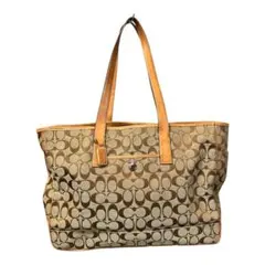 最終値下げ　coach ハンドバッグ　コーチ　シグネチャー