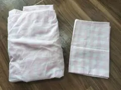 【新品未使用】子供用　枕カバー　敷布団カバー　ピンク　まとめ売り　西松屋