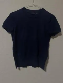 Polo Ralph Lauren ネイビー 半袖セーター XS