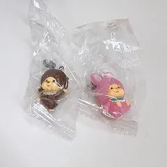モンチッチ めじるしアクセサリー2 チムたん モンチッチくん ピンク 復刻