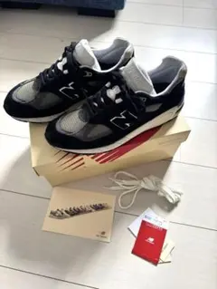 【美品】New Balance M990 TE2 Black 26.5
