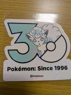 ポケモン30周年ステッカー グレイシア 韓国限定 - メルカリ