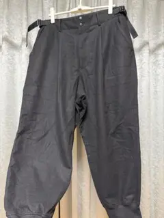 Y-3 CLASSIC WOOL FLANNEL CUFF PANTS M