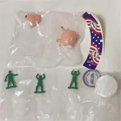 トイストーリー　ならぶんです2  ハム　グリーンアーミーメン