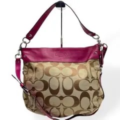極美品　COACH コーチ 2way ショルダーバッグ ハンドバッグ　14709