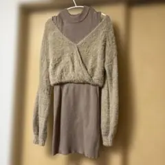 LIP SERVICE 2way タイトワンピース Fサイズ