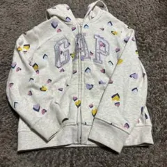 GAP ハート柄 フード付きトレーナー 8歳用