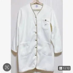 Lee CIAOPANIC ノーカラー ロングフリースジャケット フリーサイズ