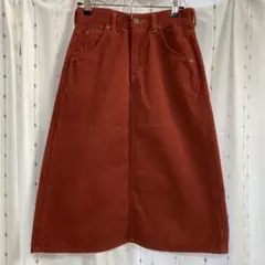 Leeコーデュロイ ロングスカート