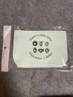 【万博日本館限定】ハローキティ マチ付きポーチ 藻 藻類