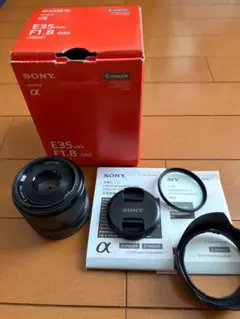 SONY E35mmF1.8OSS SEL35F18 レンズプロテクター付き - メルカリ