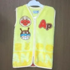 572 未使用　アンパンマン　ベビー　かいまき　スリーパー　あったかベスト