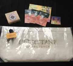 【未使用】ロクシタン 化粧石鹸100gノベルティ フェルトトートバッグ 未使用