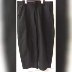 UNIQLO ジャージーバレルレッグパンツ 09 BLACK 3XL ユニクロ