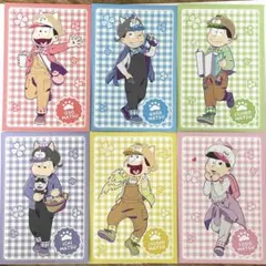 おそ松さん ポストカード 松犬 わん！だふるピクニック 特典 6枚セット